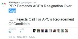 PDP rejects INEC decision, calls on AGF to quit