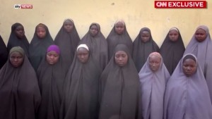 Kidnnapped Chibok girls'