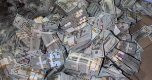 Nigeria's anti-corruption agency EFCC found $43 million cash in Lagos apartment.