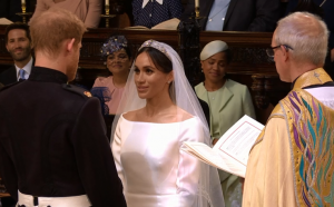 Meghan Markle and Prince Harry wed at Windsor Castle, 19 May 2018.