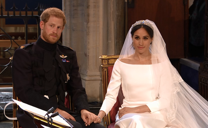 Meghan Markle and Prince Harry wed at Windsor Castle, 19 May 2018