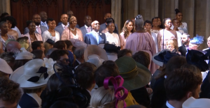 The Kingdom Choir, a Christian gospel group based in the South-East of England, featured at the Royal Wedding, 19 May 2018