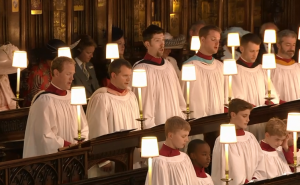 The choir sung at St George's Chapel during the Royal Wedding, 19 May 2018