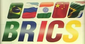 National flag of the countries that currently make up NDB BRICS