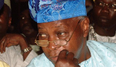 Olu Falae, the former Secretary to the Federal Government of Nigeria