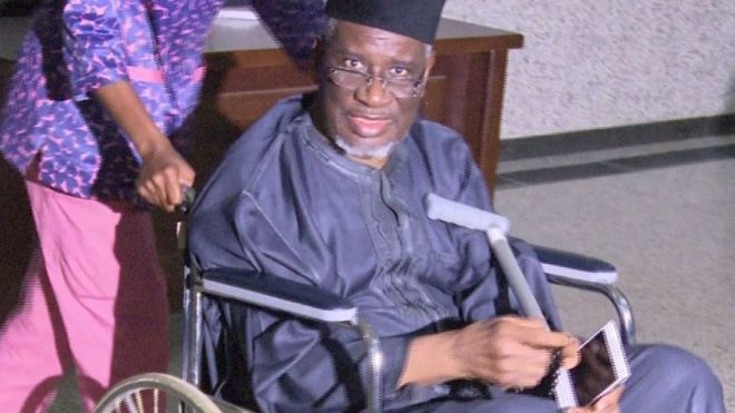 Bello Haliru Mohammed in court, January 2016. (Image credit: EFCC)