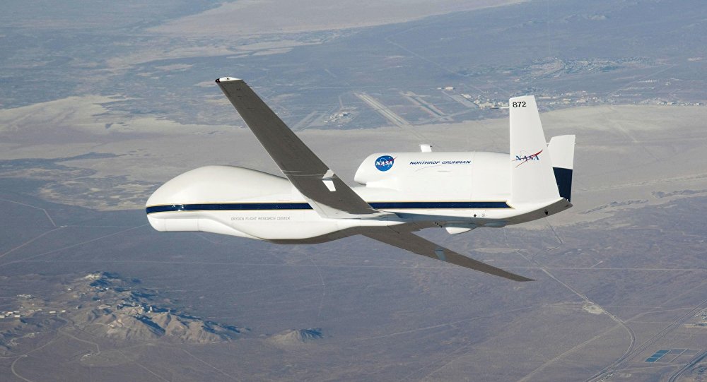 NASAs Global Hawk Drone. (Image credit Wikipedia/Carla Thomas/NASA)