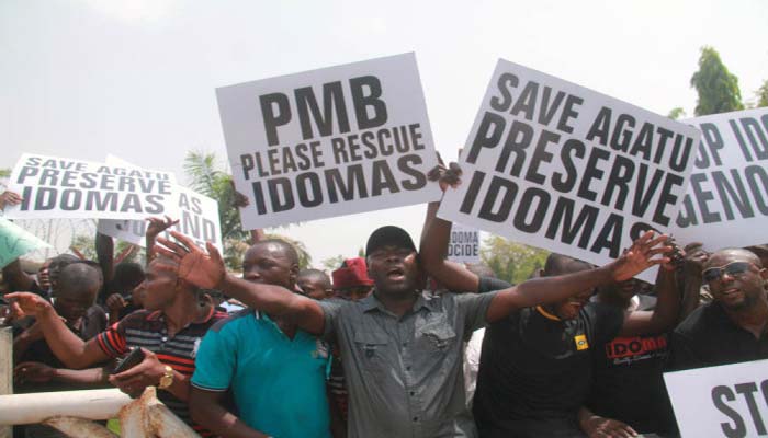 ‘Fulani’ herdsmen who invaded Benue state of Nigeria have been killing Idoma people in Agatu LGA