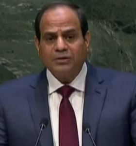 Egypt President Abdelfattah Elsisi.