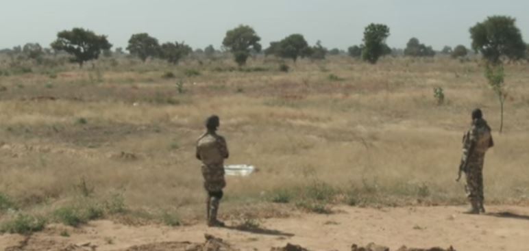 Nigerian army personnel at sambisa forest