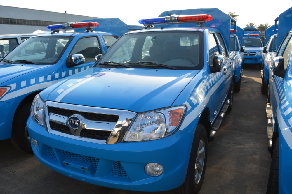 Pickups for the Nigerian Road Safety Corps by Innoson Vehicle Manufacturing Company