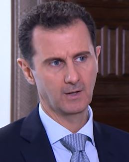 President of Syria, Bashar Hafez al-Assad.