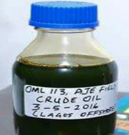 Crude oil extracted in Lagos State, 2016