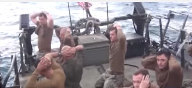 U.S. sailors detained by Iran’s naval forces, 12 Jan 2016