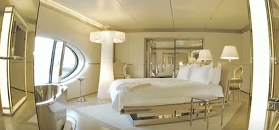A part of the interior of a Billionaire's $300mn Yacht