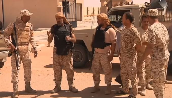 Libya troops
