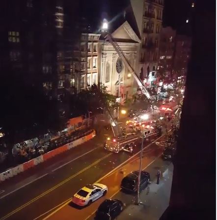 An explosion hit the district of Chelsea, Manhattan, United States, the 17th Sept 2016
