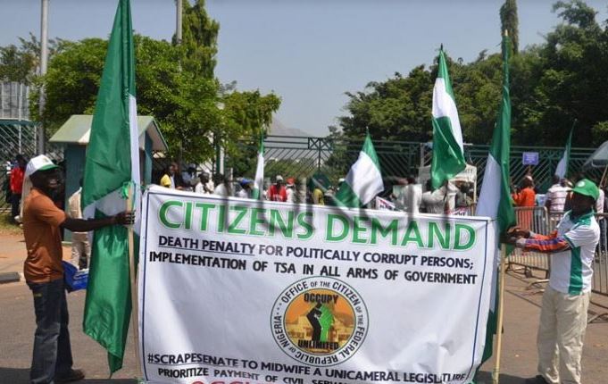#OccupyNASS, November 2016