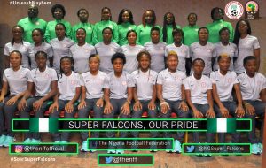 Super Falcons of Nigeria (Image credit Nigeria Football Federation)