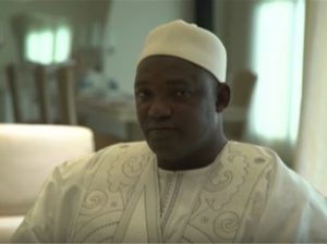 The Gambia president Adama Barrow