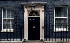 10 Downing Street, the headquarters of government of the United Kingdom
