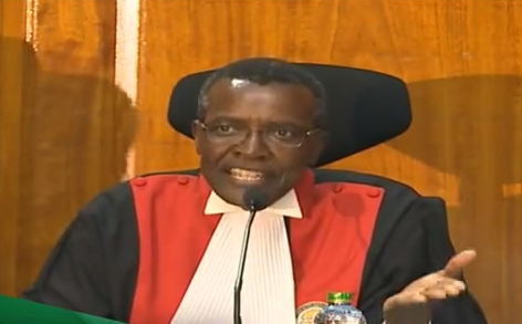 Judge David Maraga of the Supreme Court of Kenya