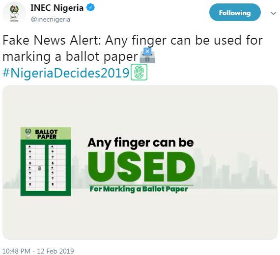 INEC Nigeria, 2019