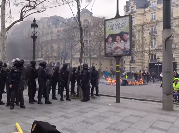 'Yellow Vest' protest in France, 16.03.2019