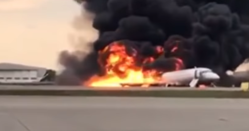 Sukhoi Superjet 100 plane crash, 5 May 2019