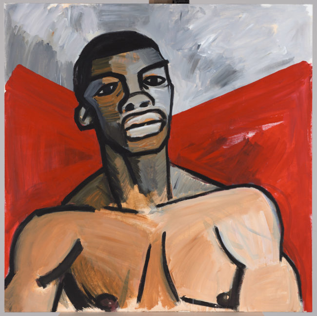 Portrait of August Agbola O’Brown (Credit to www.muzeumwarszawy.pl)