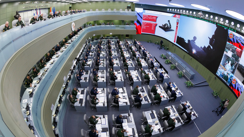 The Russian National Defense Management Center. ©Defense Ministry / Vadim Savitsky