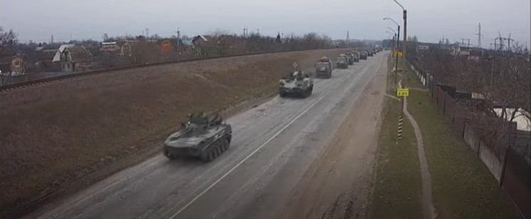 Russian invasion - Kherson Region, Ukraine, February 2022